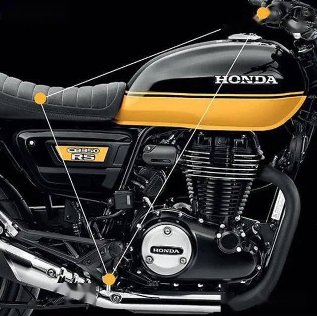 具备运动复古气息本田cb350rs