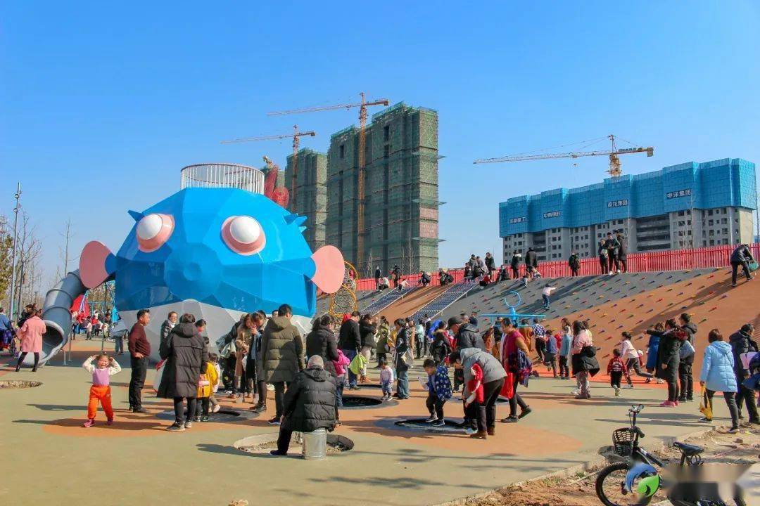 重大发现海安城区新增一处开放式公园游乐区人山人海就在