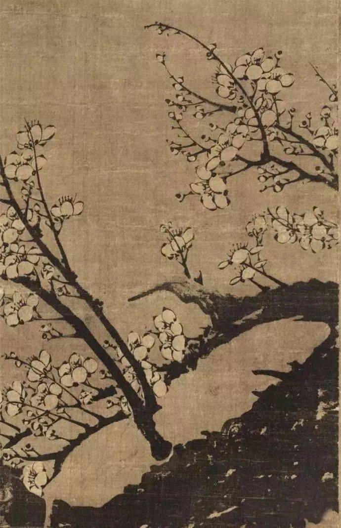 元王冕《南枝春早图》鉴赏_搜狐网