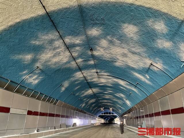 高颜值！长沙这条隧道里有“蓝天白云”，预计7月具备通车条件