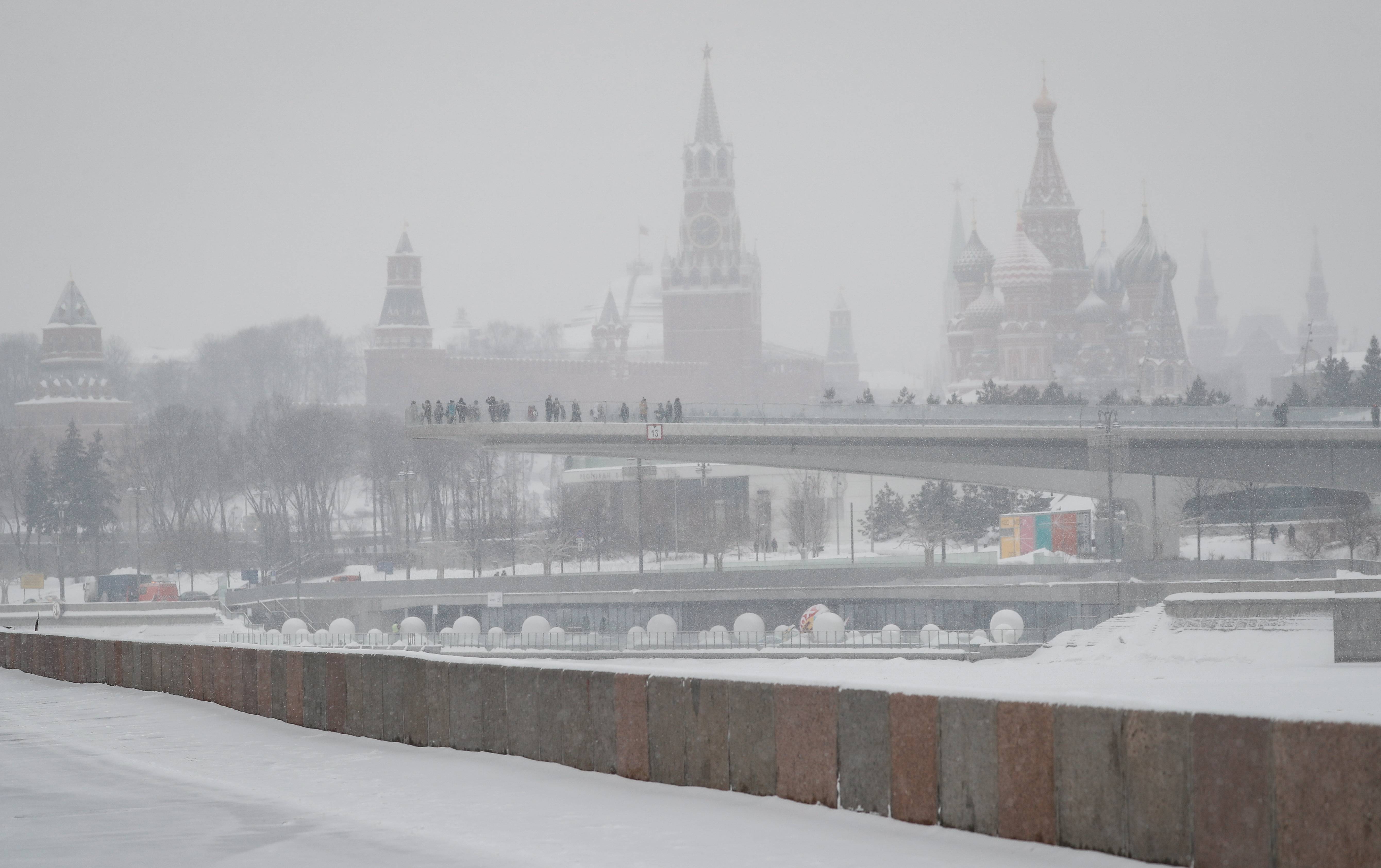 莫斯科降雪
