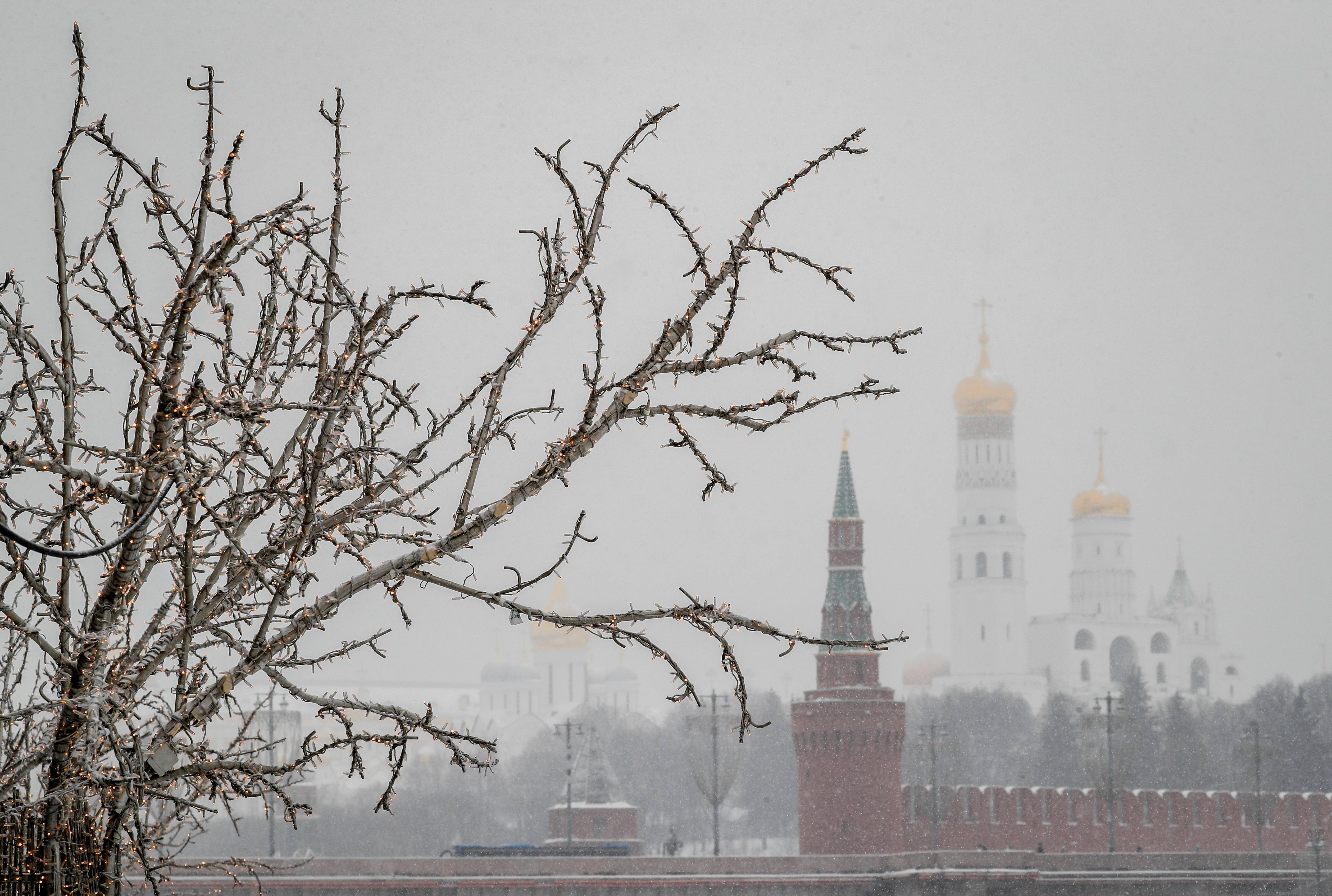 莫斯科降雪