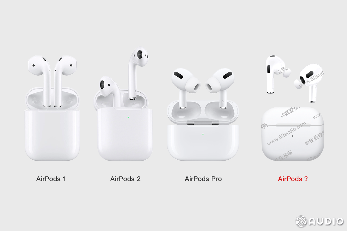 苹果第三代AirPods疑似曝光：耳塞可拆卸_Audio