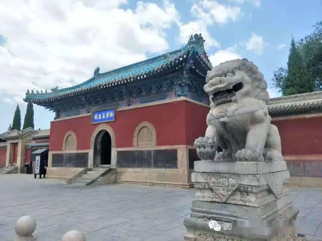 仿北京故宫建造的一处集宫,庙,衙署三体合一的黄河河神庙