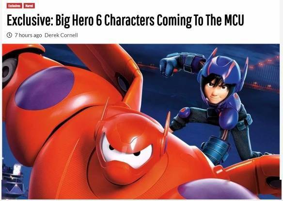 《超能陆战队》角色有望加入漫威参演《奇异博士》_迪士尼动画