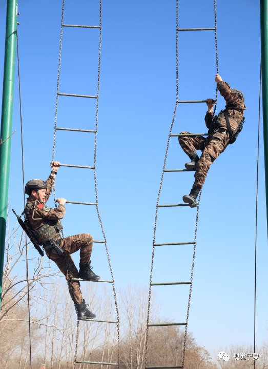 图说丨直击:石嘴山武警节后火热练兵场