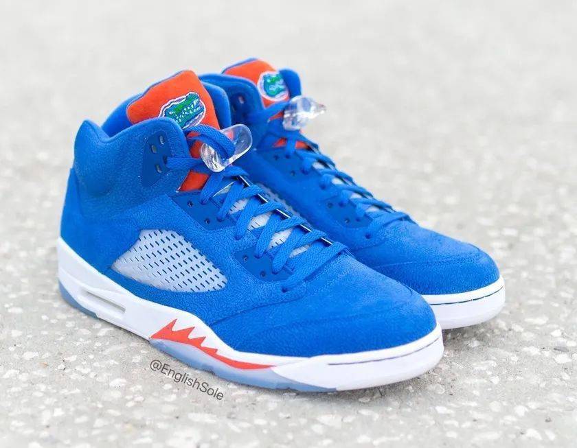 Air Jordan 5 “Florida Gators” PE 最新美照曝光！颜值太高了！_手机搜狐网