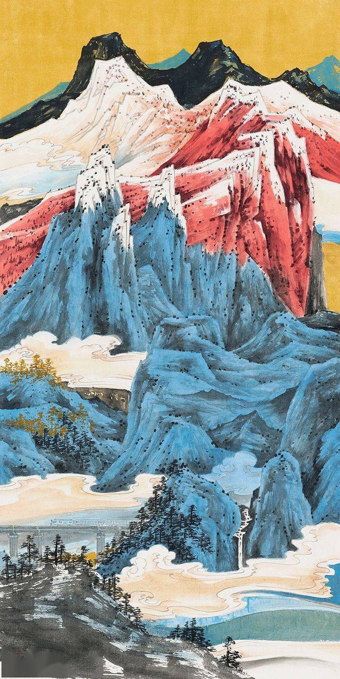 风格派元素的新丝绸之路艺术新力量邓伊辰作品欣赏