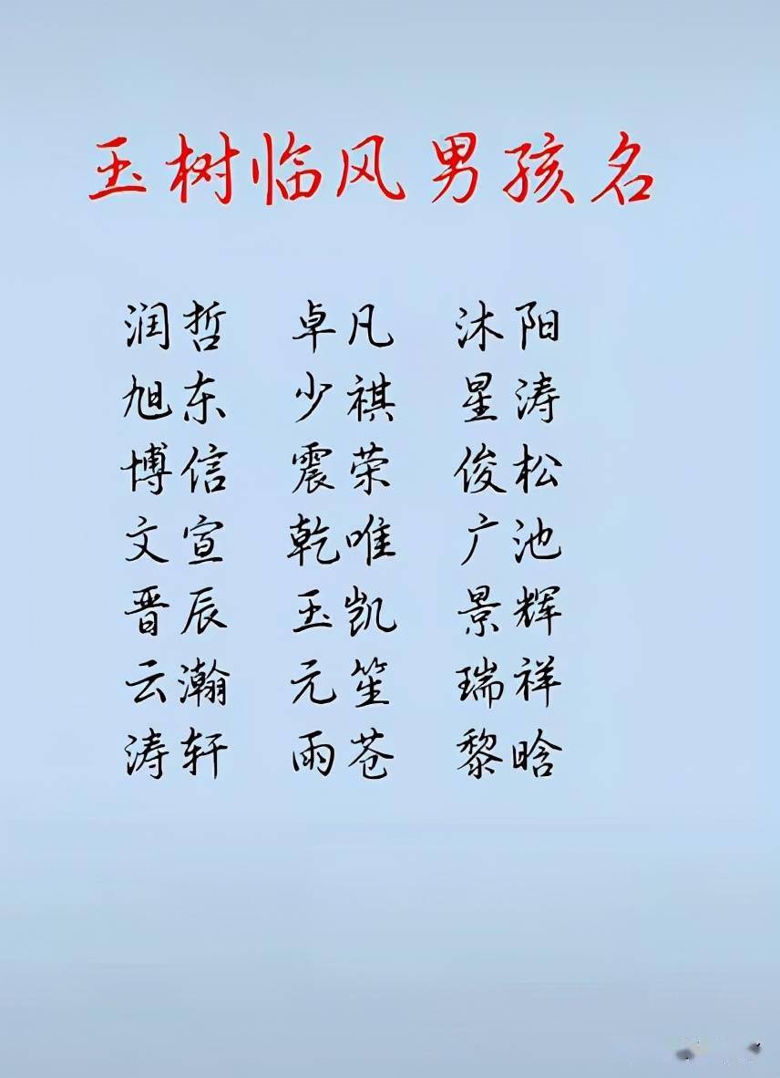 2021年值得一看的男宝宝好名字,散发独特魅力