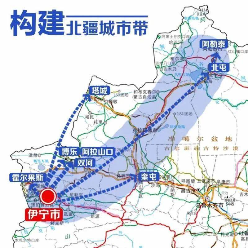 大局已定新疆人身价大涨乌昌建轻轨乌昌石一体化北疆城市带南疆城市群