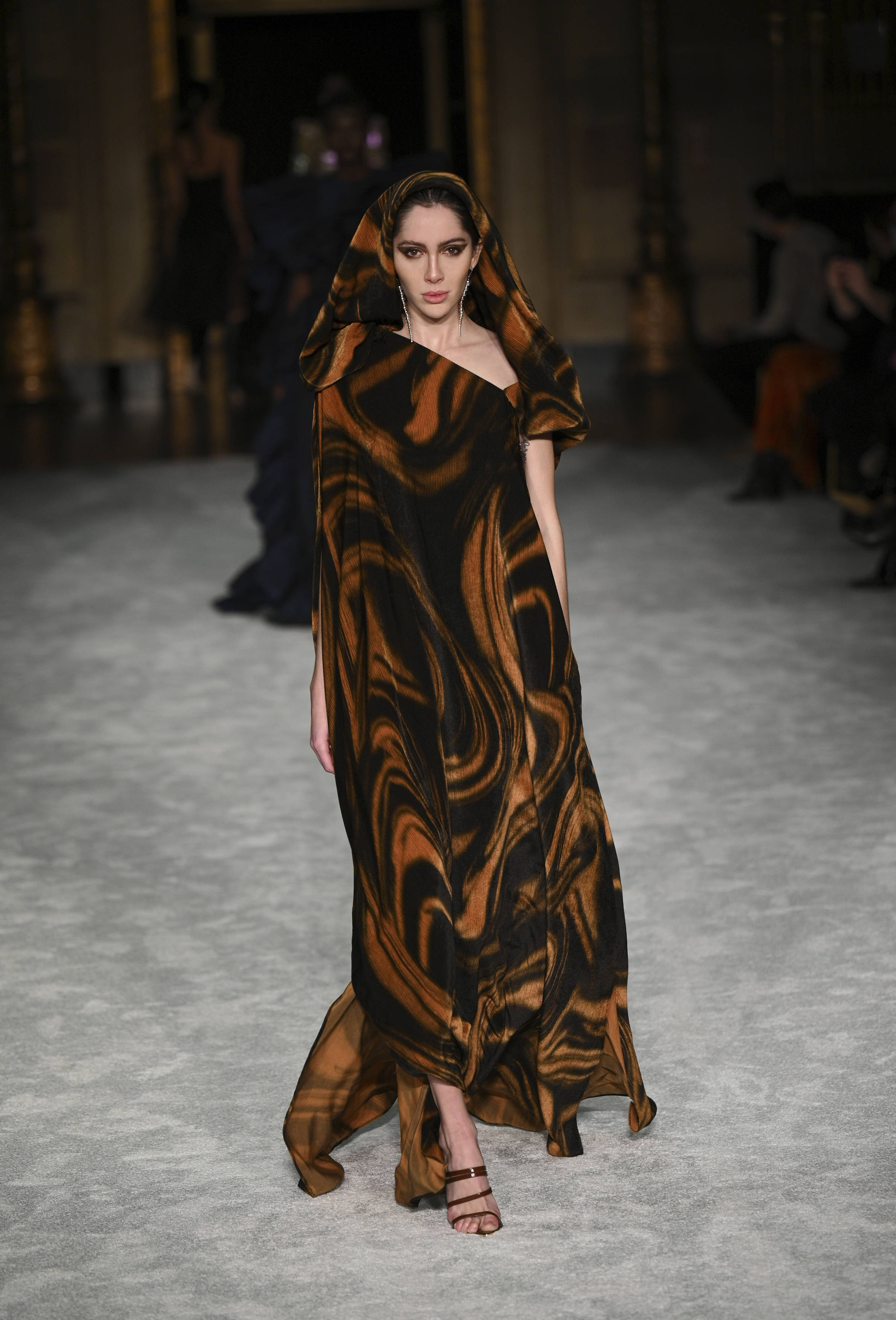 纽约时装周christiansiriano品牌时装秀