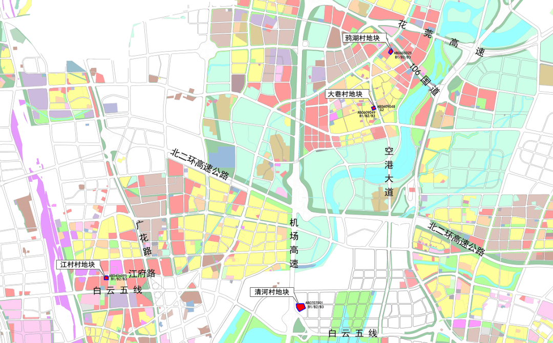 广州白云第三批重大项目留用地规划获批涉及四镇五街