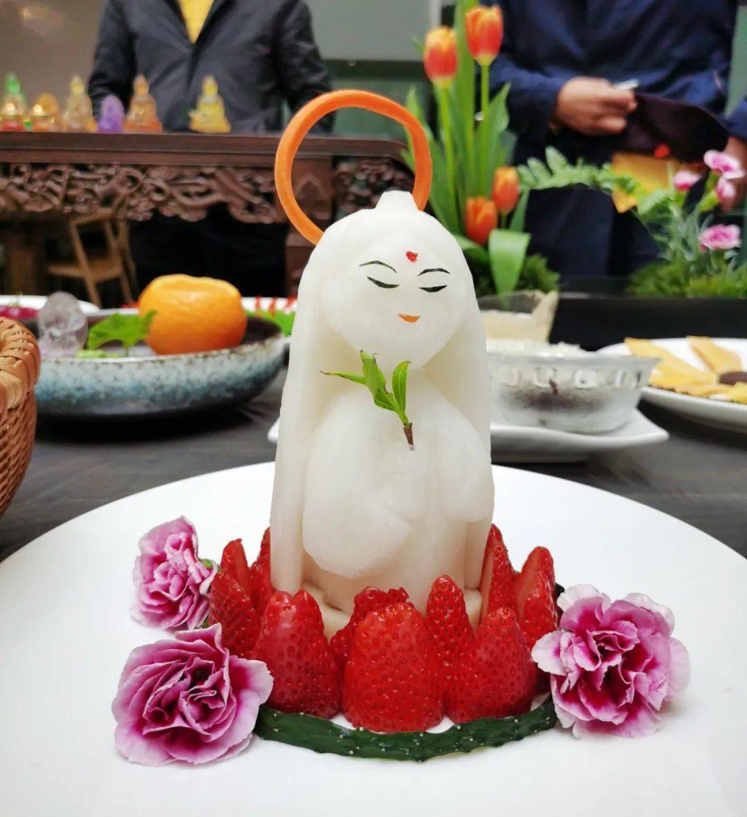 2021年欢乐佳园装饰元宵百家全素宴