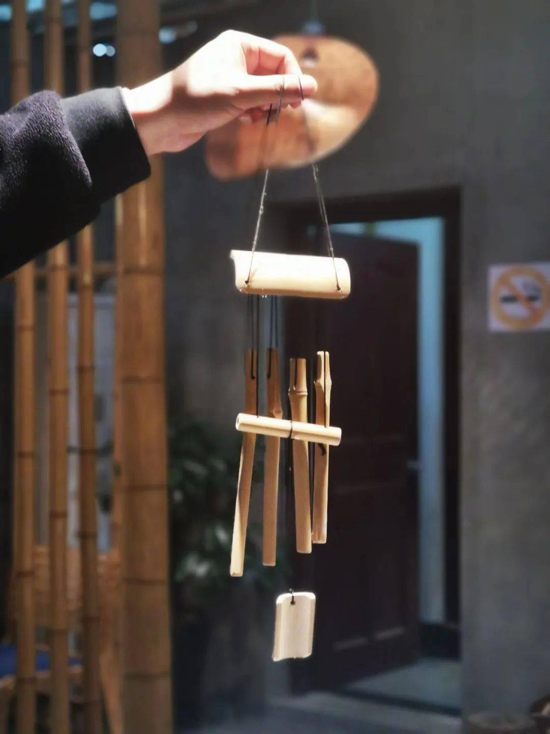 竹风铃的制作方法图片