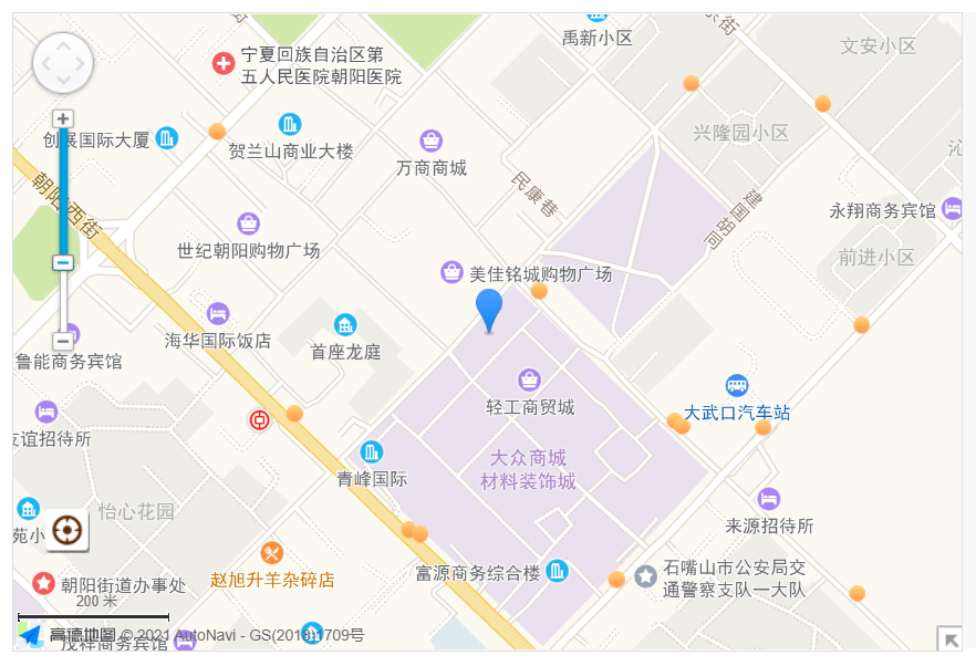 大武口小区分布图图片