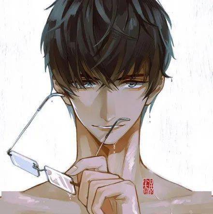 微信头像动漫男含眼镜男