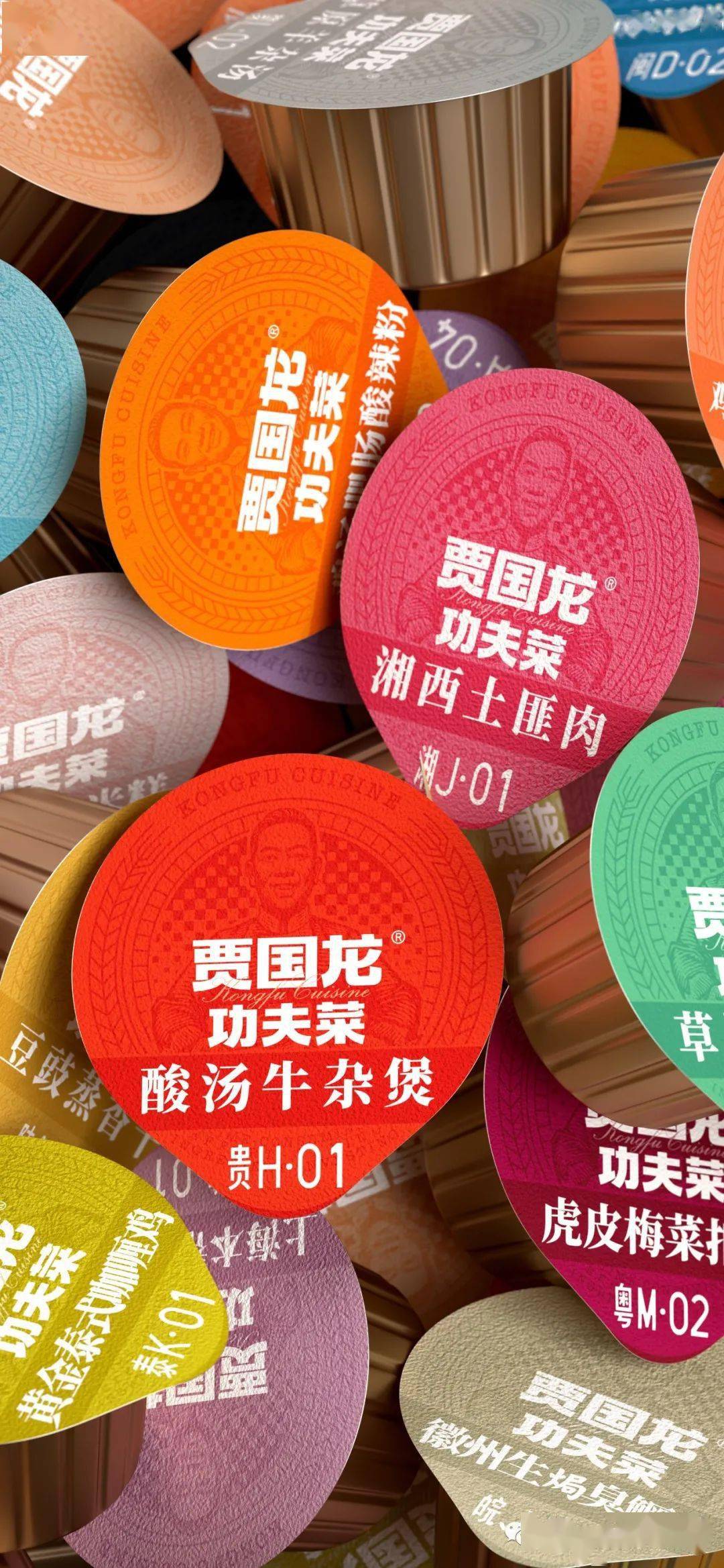 潘虎出品贾国龙功夫菜包装设计欣赏