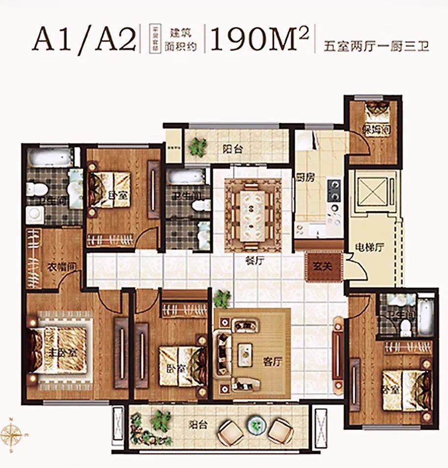 不想5年以后再换房,就一步到位选这个户型吧!