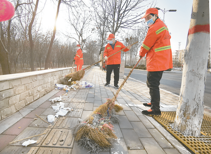 山阳区环卫处:1190名环卫工守护城市洁净​_路段