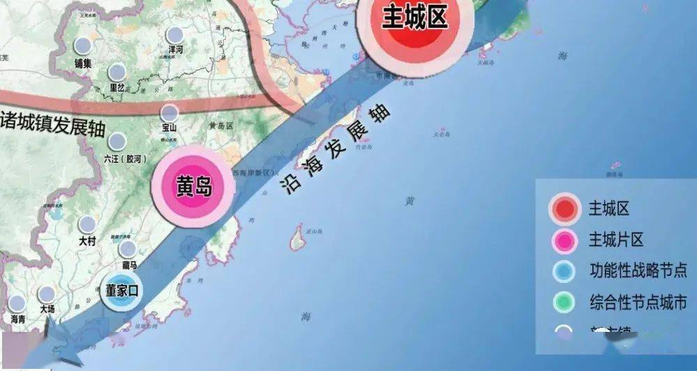 青島公佈十四五年規劃和2035年遠景目標綱要王臺不再是單列組團