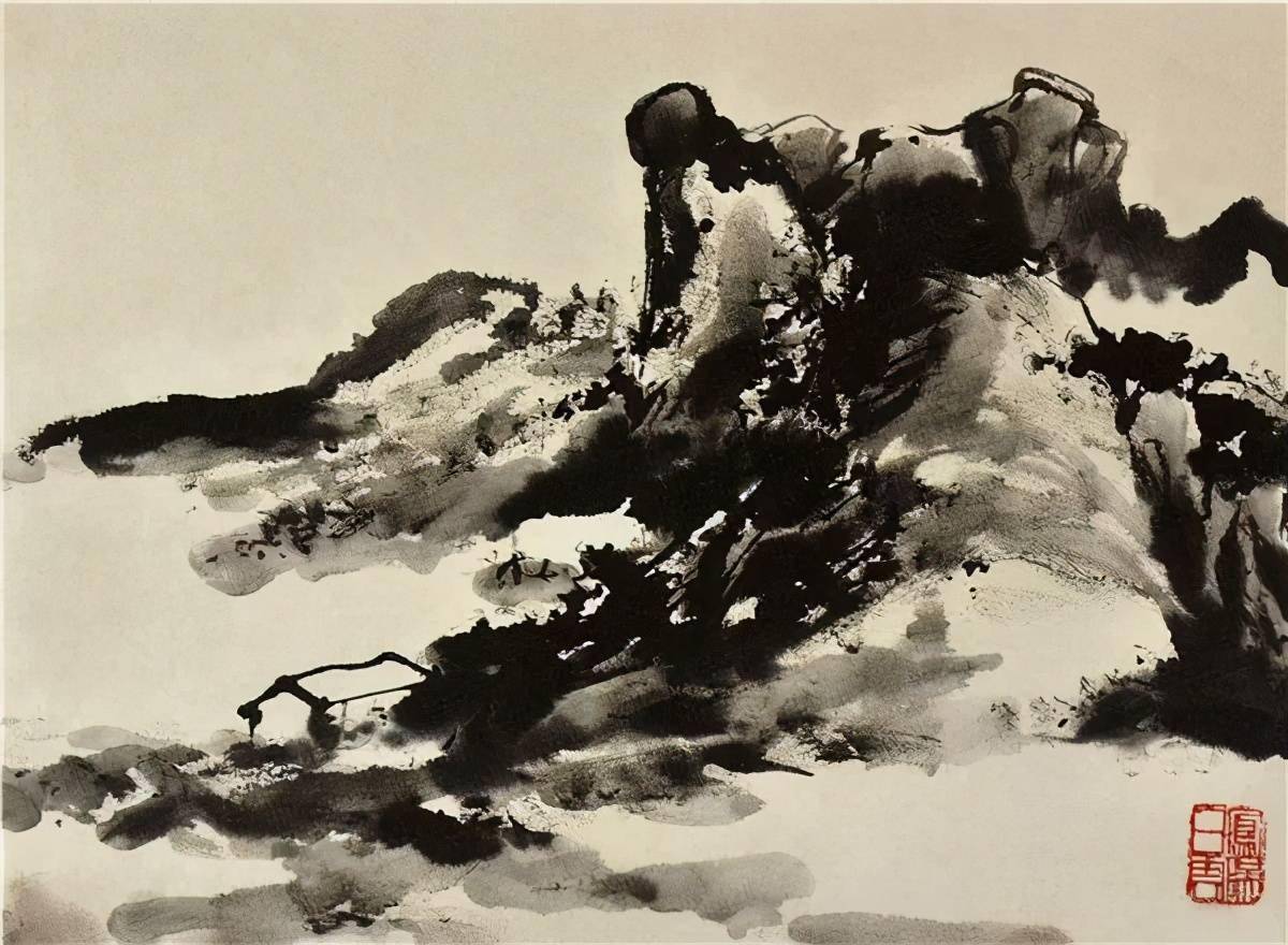 中国山水画史上的泼墨大家