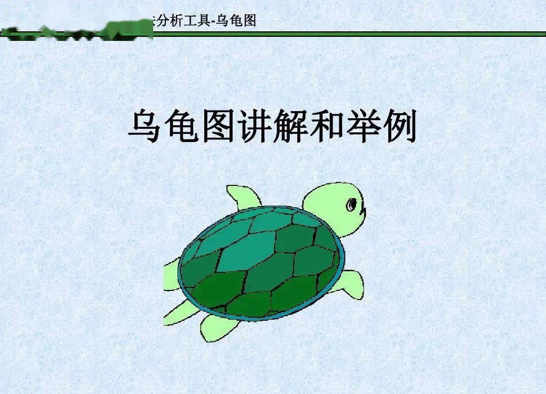 工具这乌龟图厉害了不但能做过程分析居然还有案例