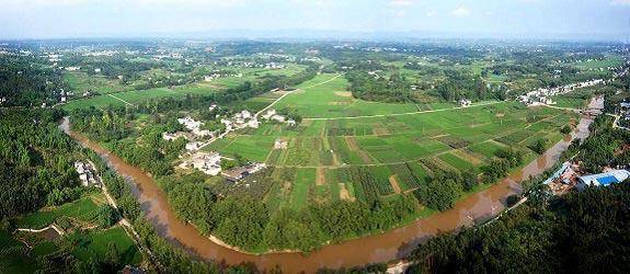 鞍山村,丹棱县顺龙乡幸福村,青云村,官厅村,丹棱县齐乐镇梅湾村;金中