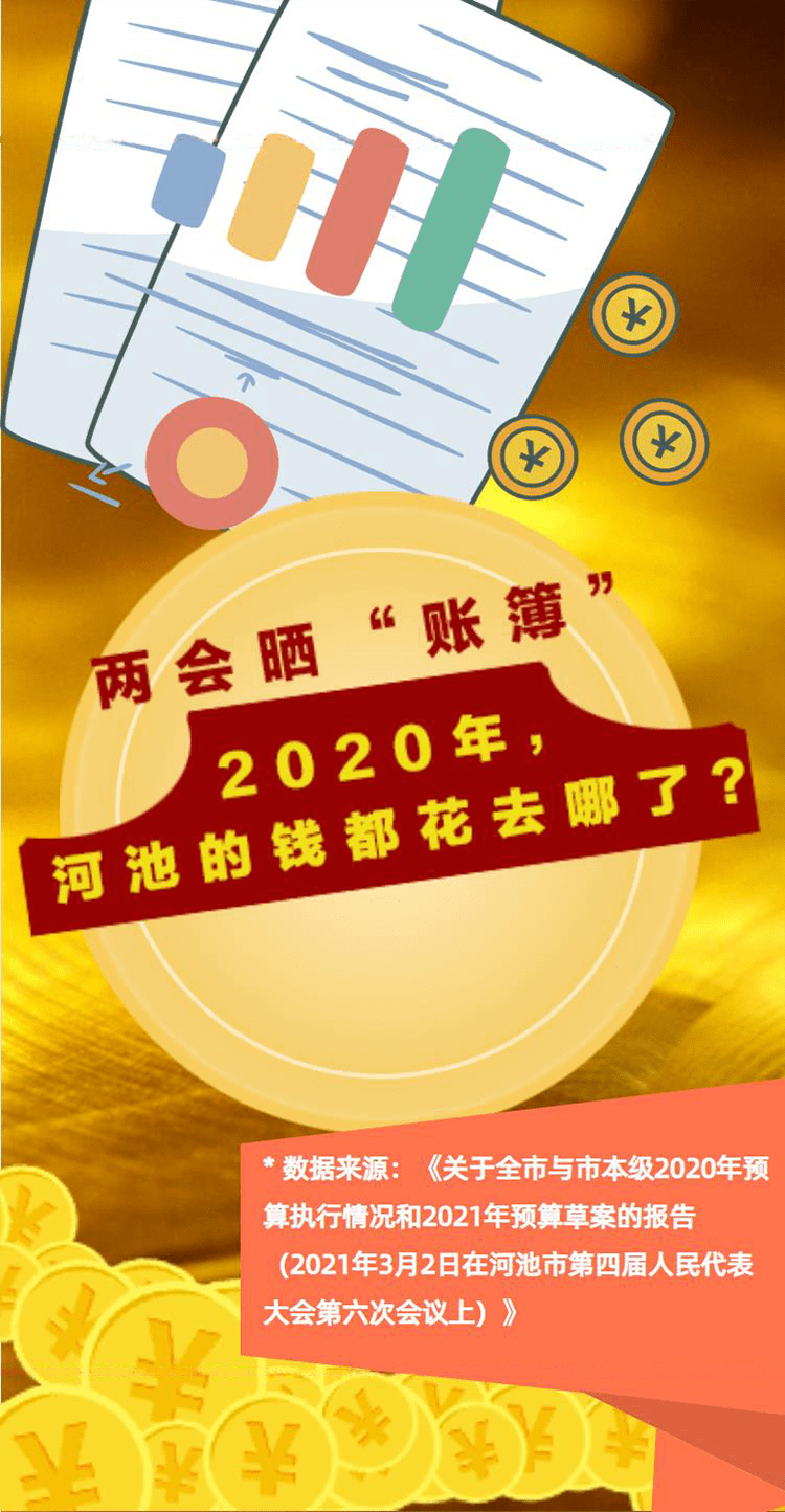 两会晒"账簿:2020年,河池的钱都花去哪了?