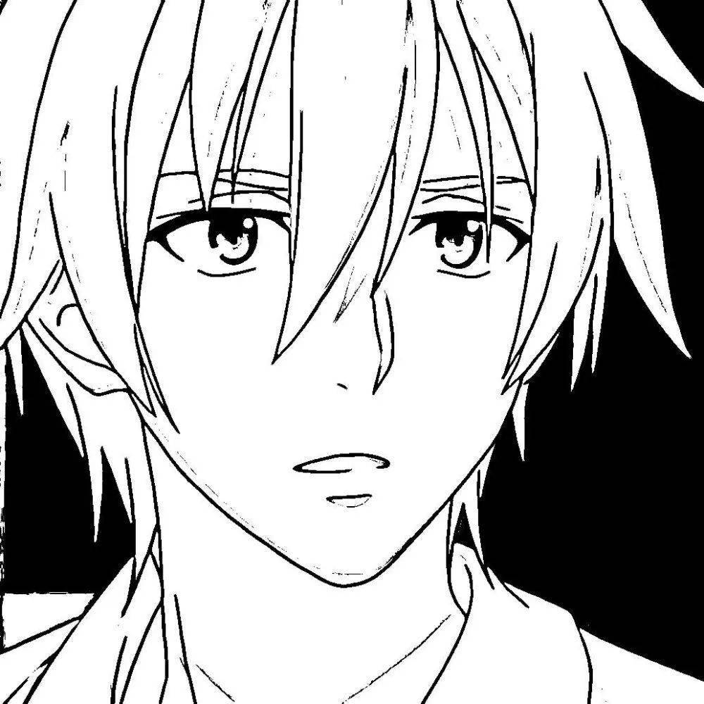 黑白动漫男生头像959995999599黑白动漫女生头像9599