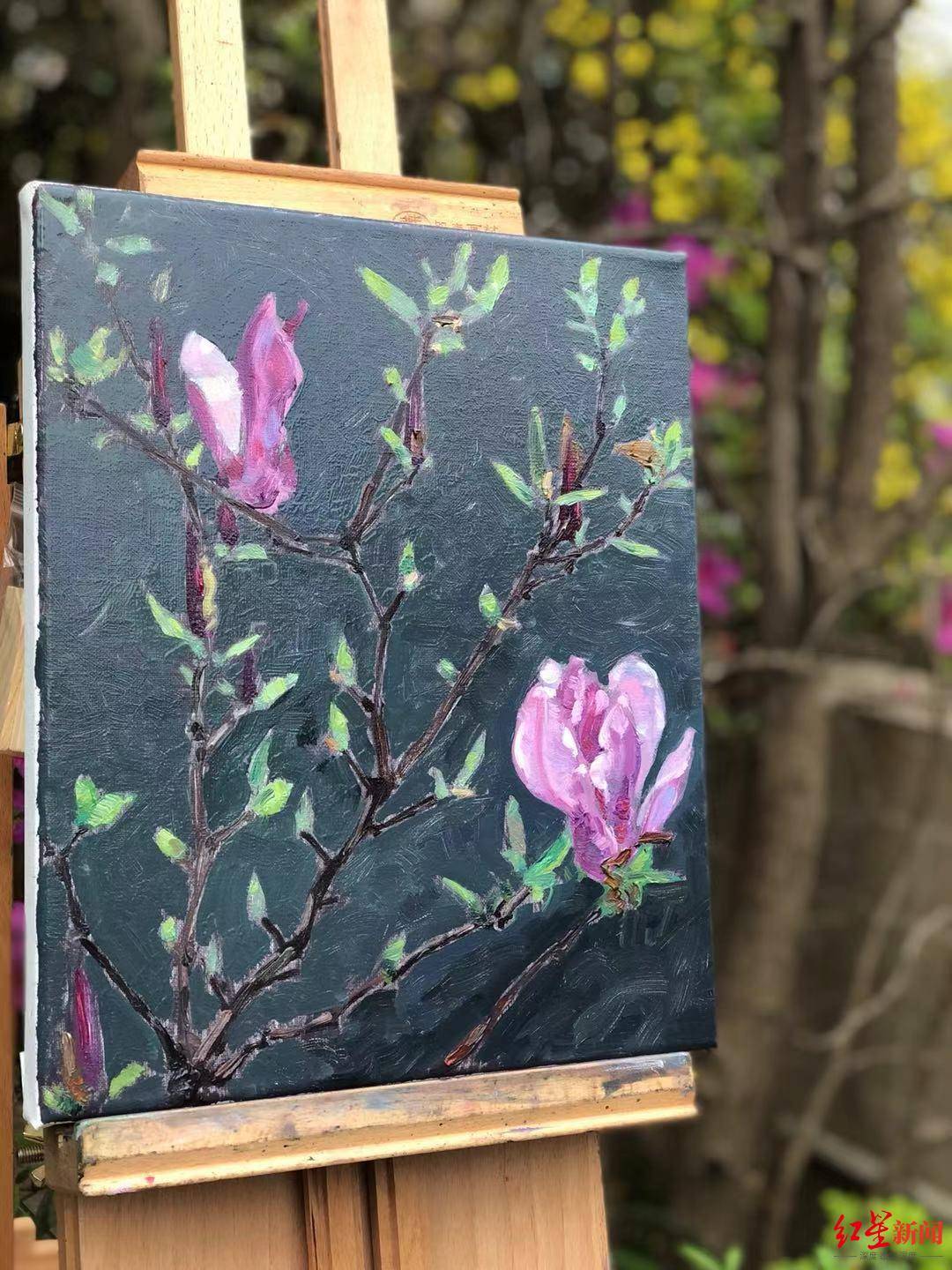 成都画家的"极限":一人一笔三餐四季,十年如一日妙手绘蓉城