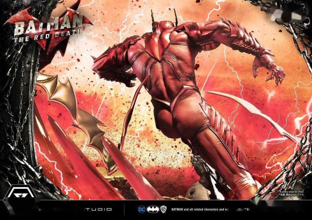 美系p1s新品13黑暗之夜金属红死魔雕像双版本