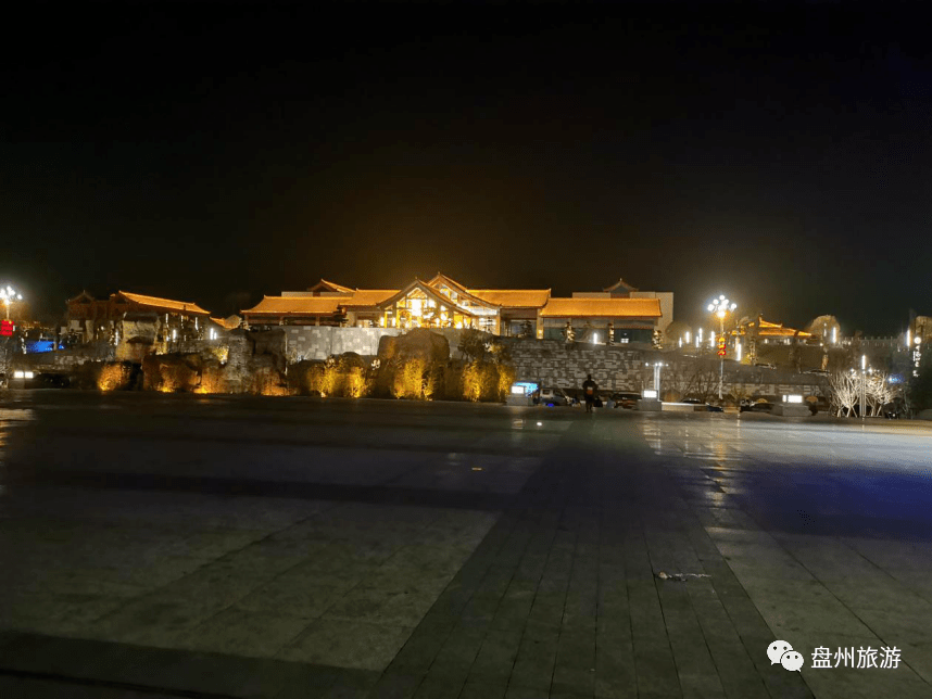 盘州旅游红果中央森林公园美丽夜景等你邂逅