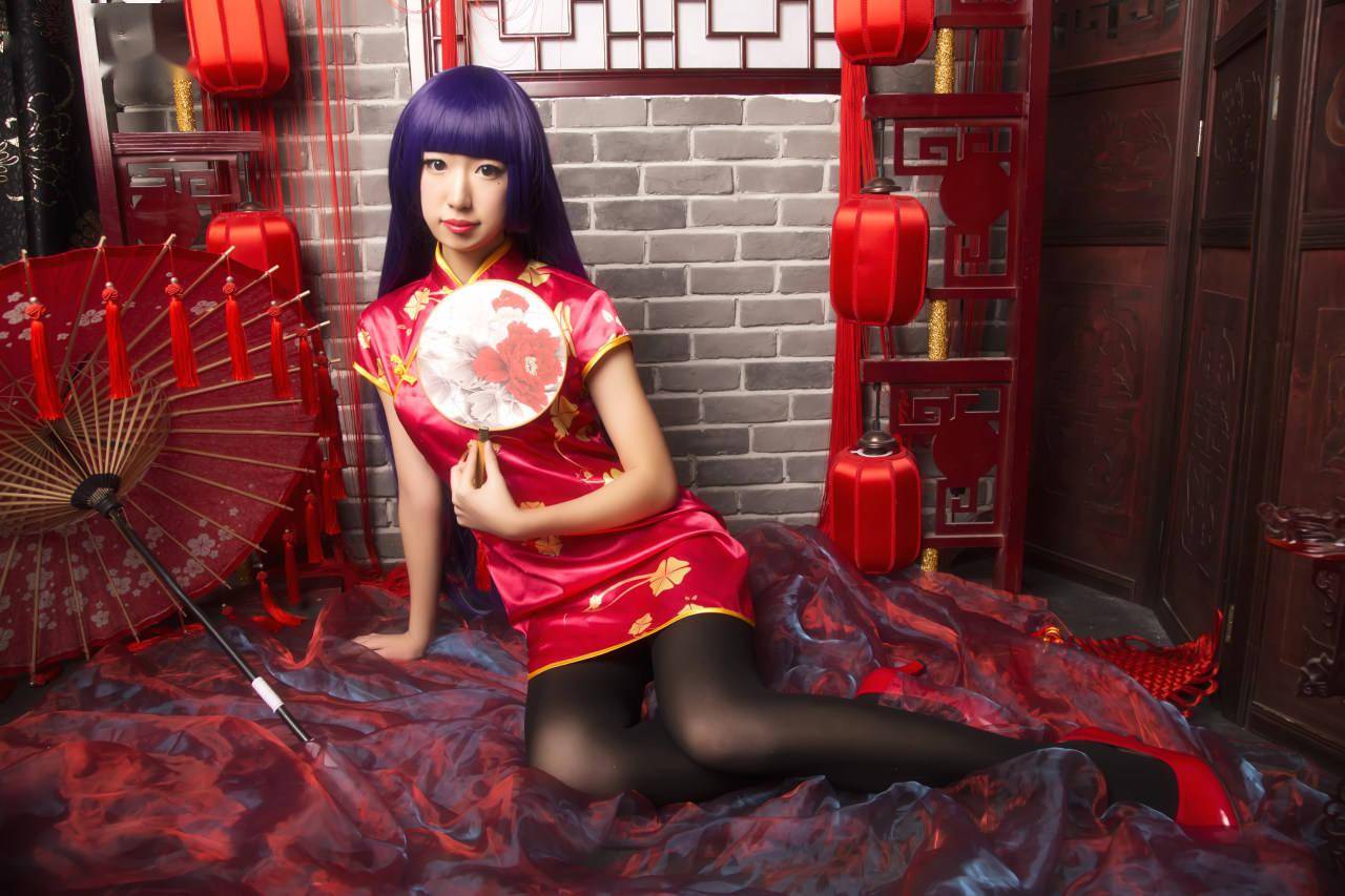 我的妹妹不可能这么可爱五更琉璃旗袍cosplay