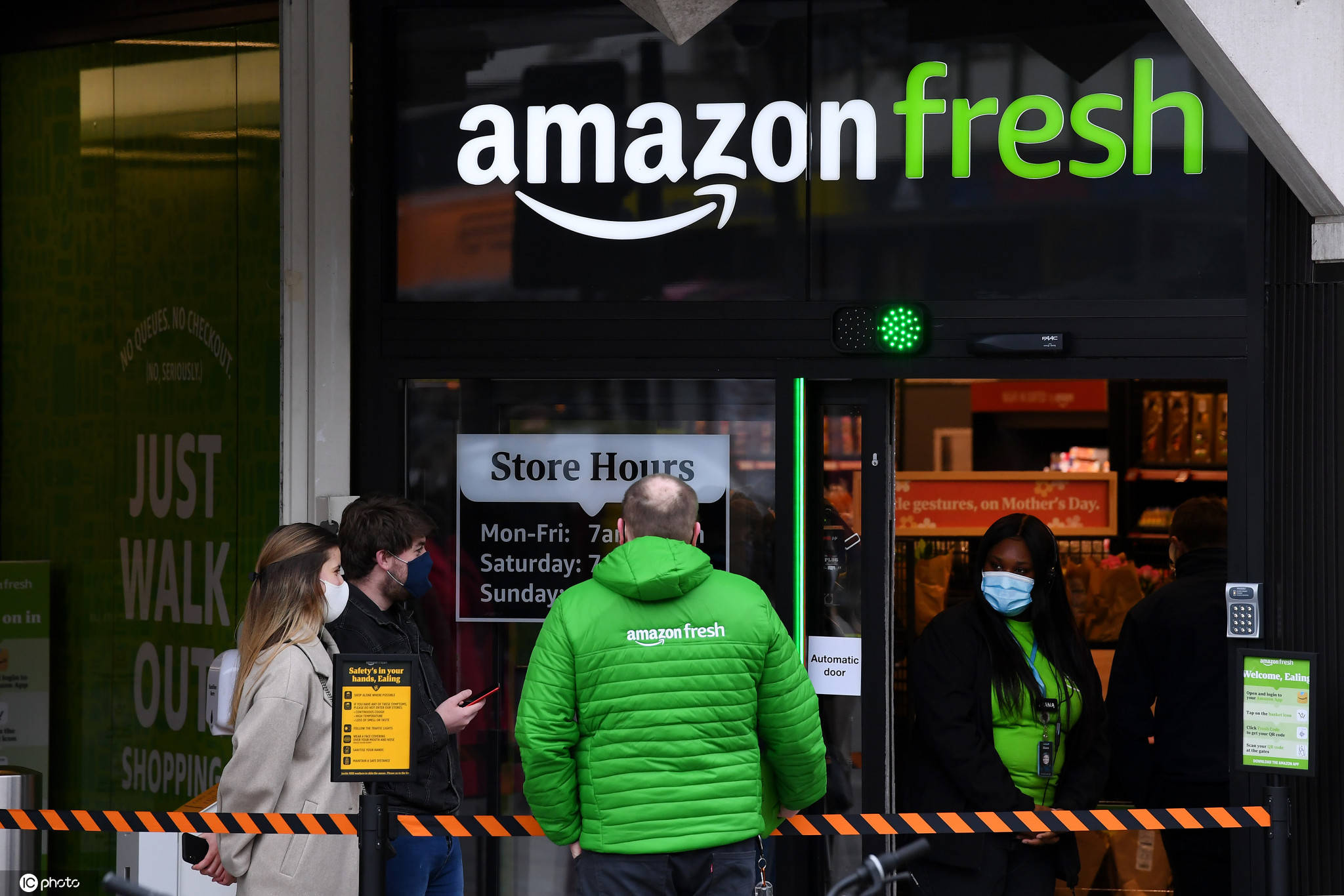 亚马逊在英国伦敦开设首家无现金商店