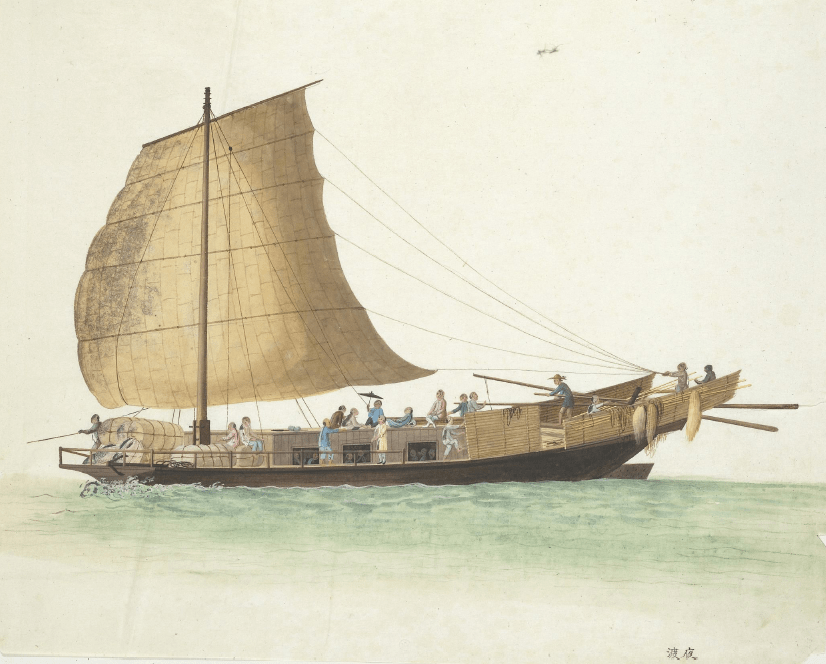 京杭大运河上的那些船