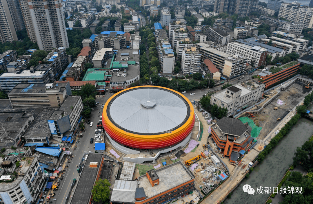 新城北体育馆正式亮相