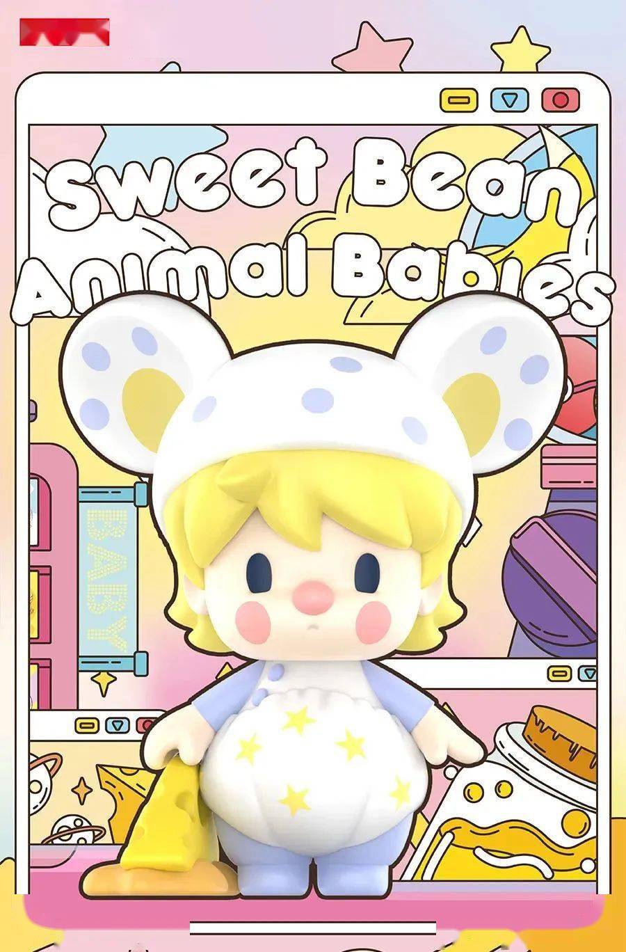 pop mart | 新品上架,小甜豆动物宝宝陪你玩耍