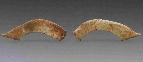 宝鸡弓鱼国墓地出土西周古玉大量图片