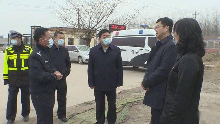 菏泽市中级人民法院院长张正智一行四人到单县调研指导工作