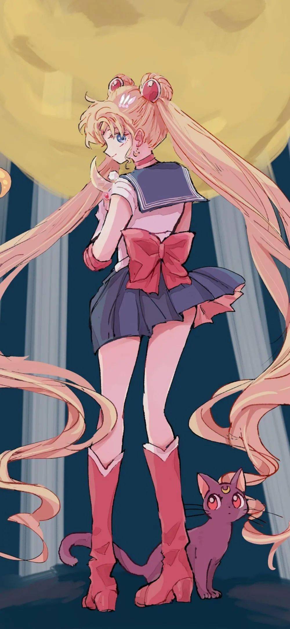 手机壁纸美少女战士