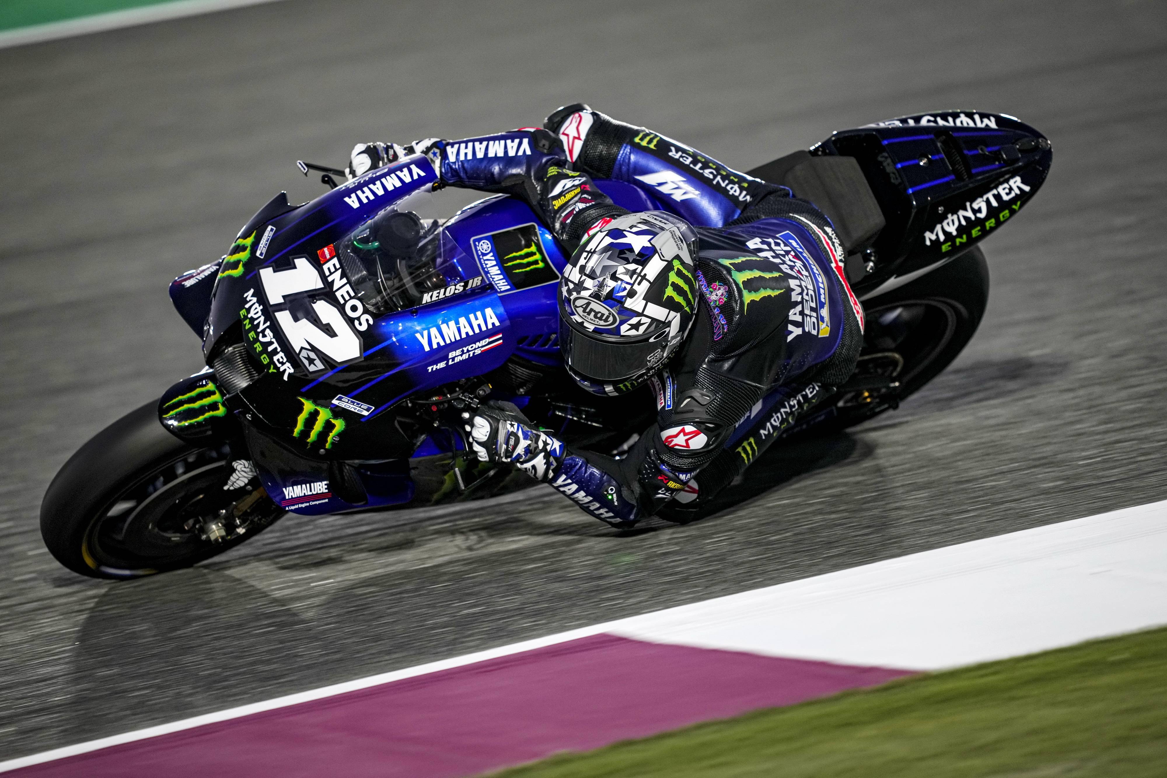 2021motogp卡塔尔季前测试yamaha厂队篇