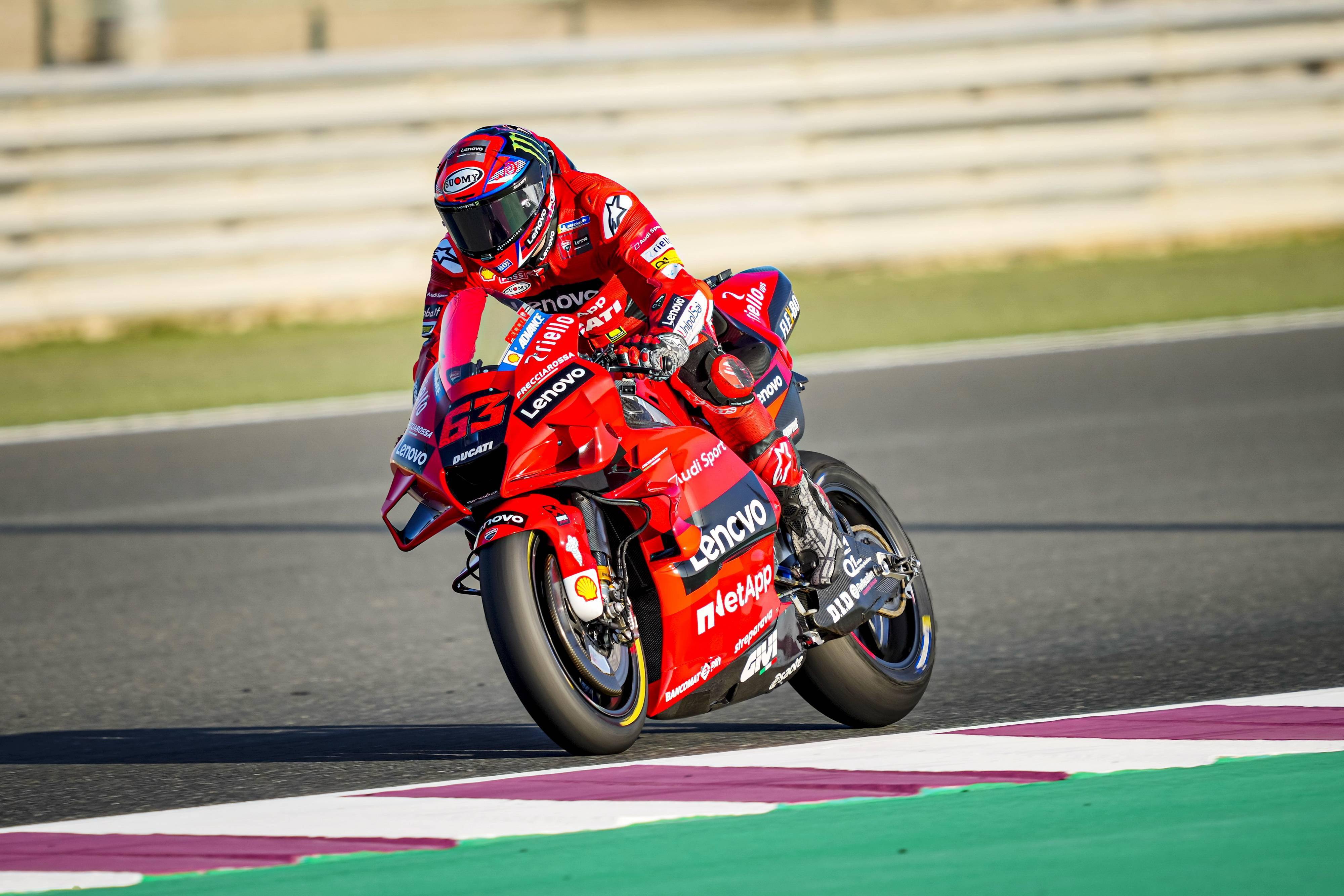 2021 motogp:卡塔尔季前测试,杜卡迪厂队篇_进行