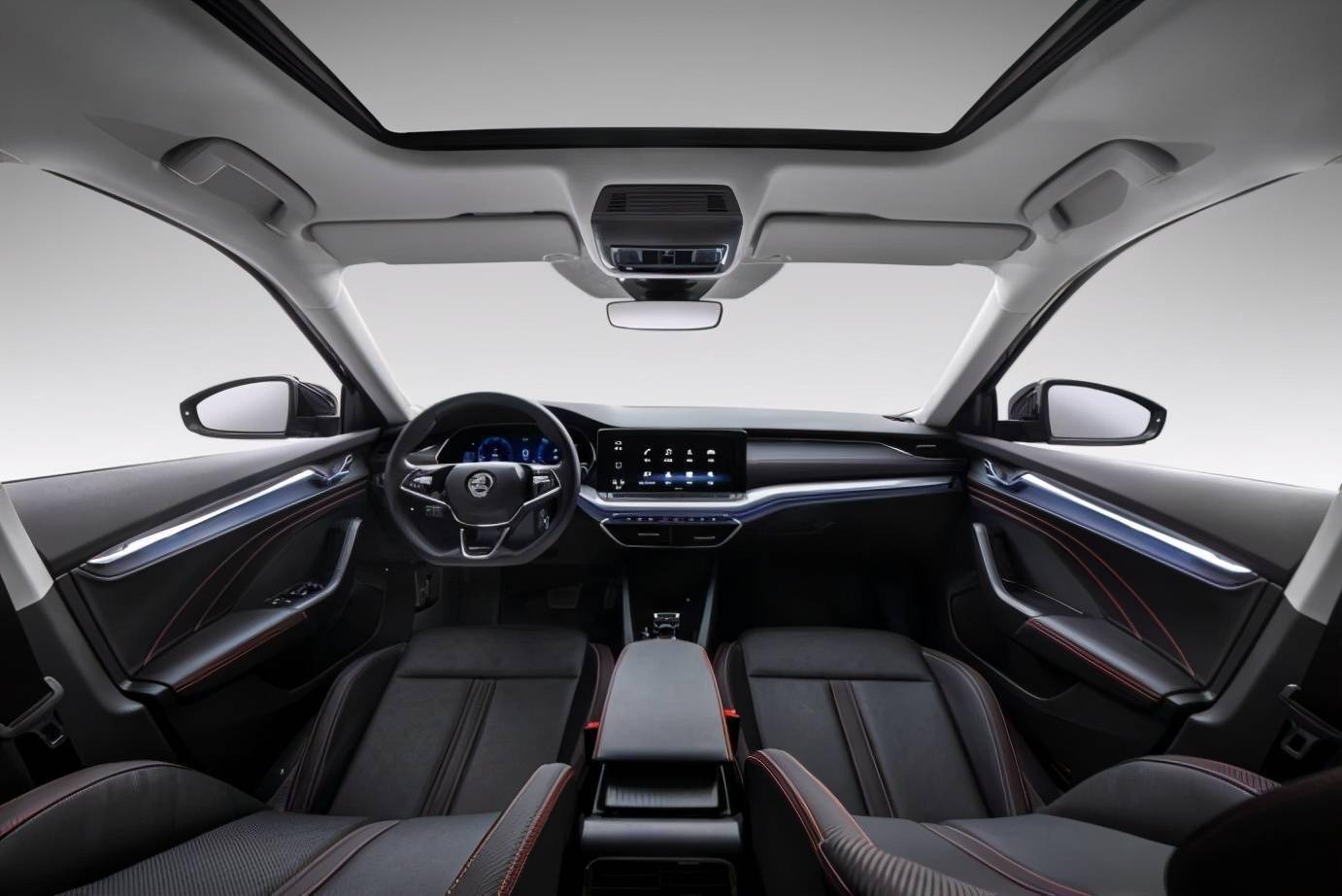 全新明锐pro来了泛a级车身豪华车配置四联屏同级唯一