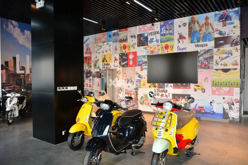 vespa北京旗舰店试营业 有现车,不加价 城北摩友福利