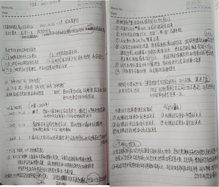 本次学习结束后,铁血网党支部党员,销售专员王晶分享了自己的学习笔记