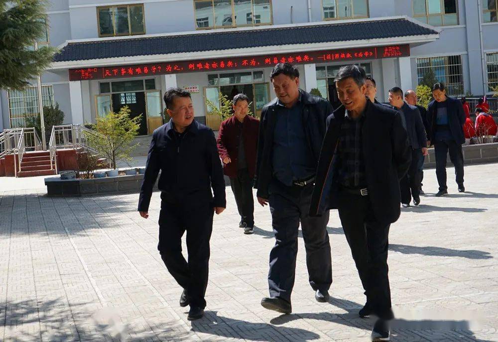 检查组先后深入到礼县白河农业中学,礼县王坝农业中学,礼县城关镇第一