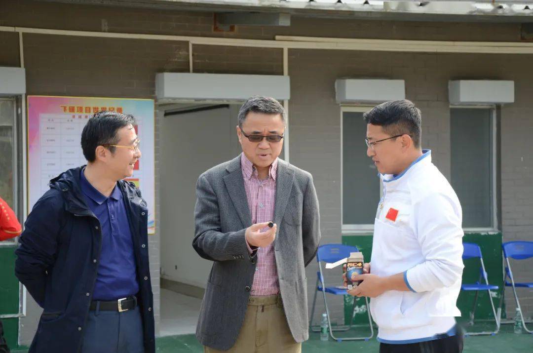 并与飞碟女子双向运动员魏萌,多向运动员王晓菁,男子速射运动员林俊敏