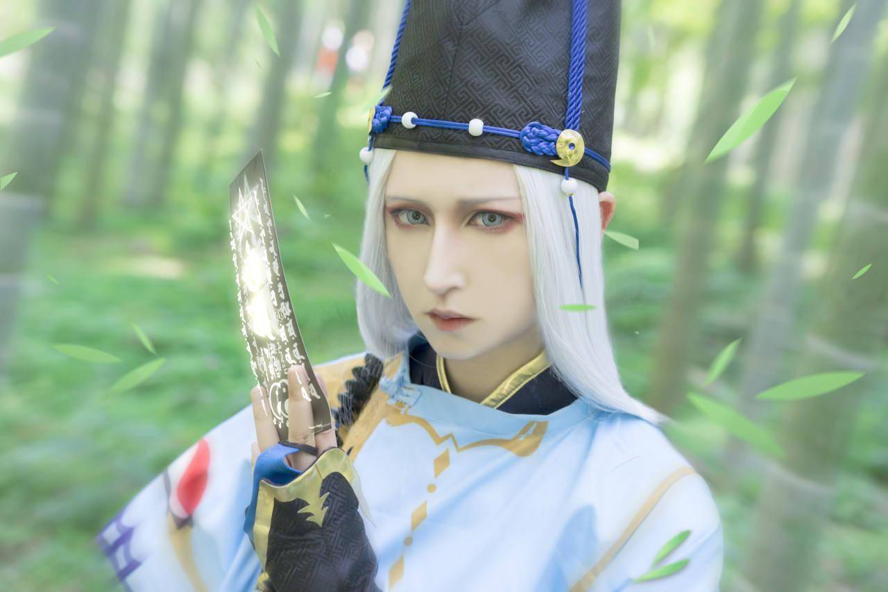 阴阳师 晴明cosplay_安倍