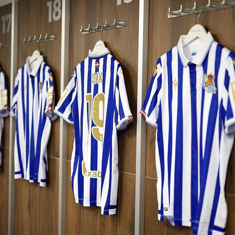 皇家社会发布国王杯决赛特别版球衣