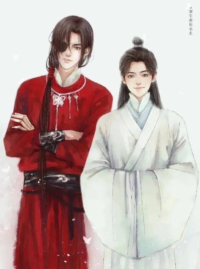 但总觉得曝光的男主丁程鑫是不是年纪太挺小的了,剧中的谢怜比花城大